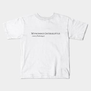 Wynonnus Interruptus Kids T-Shirt